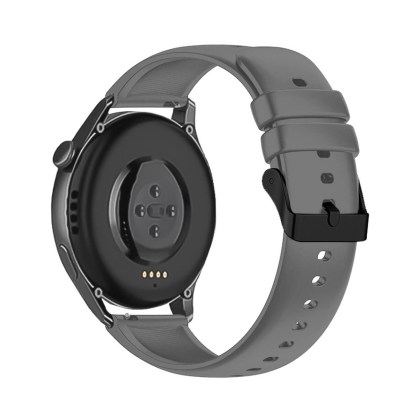 Χρωματιστό λουράκι σιλικόνης για smartwatch που αποσπάται εύκολα για συχνή αλλάγη.